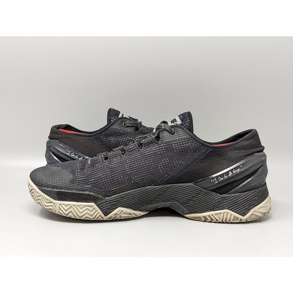 Under Armour Charged Men\'s Stephen Curry 2 Low Shoes Can Do All Things Size 9.5 main image 2